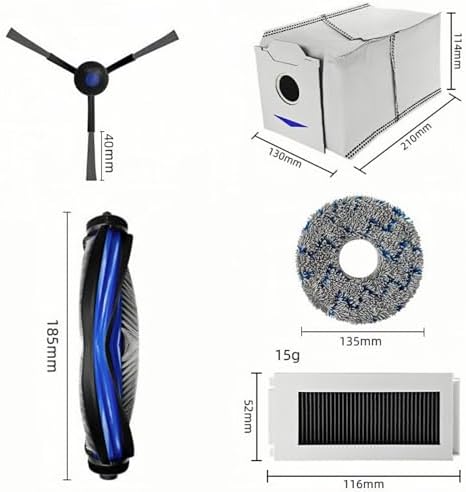Replacement Accessories Kit for Ecovacs Deebot N30 Pro Omni