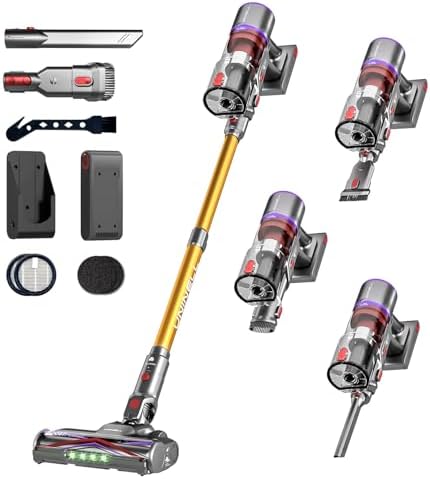 UNINELL HOME Cordless Stick Vacuum Cleaner 48000Pa 550W 65Mins