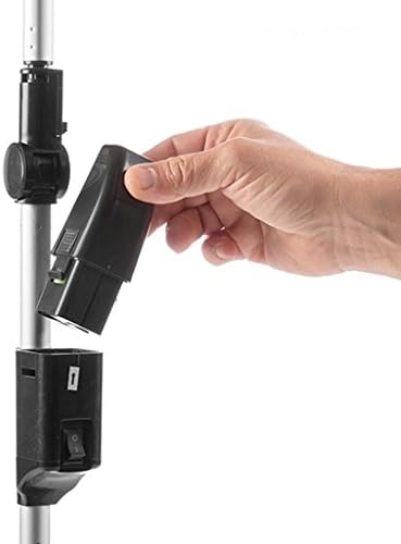 Ontel SWSMAX Cordless Swivel Sweeper with Removable Bristles