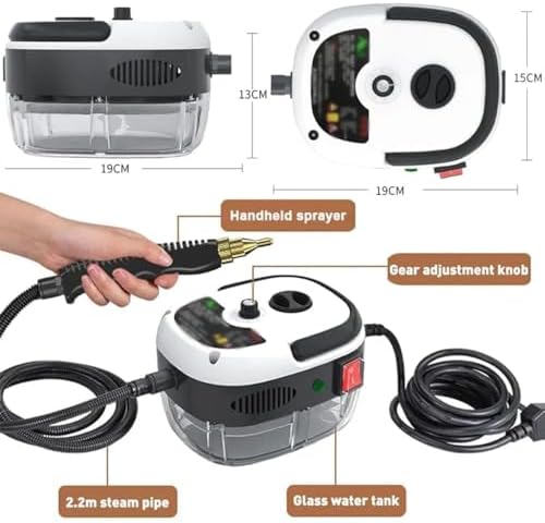 2500W High-Temp Portable Steam Cleaner for Home Use