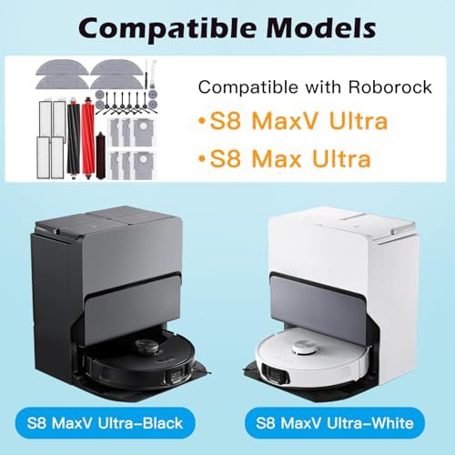 29Pcs Roborock S8 Maxv Ultra Accessories Kit