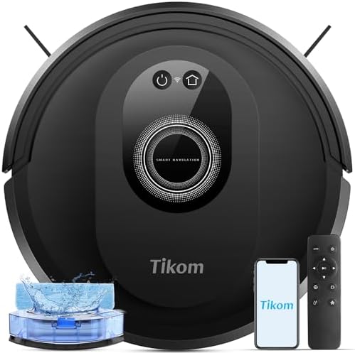 Tikom Robot Vacuum and Mop Combo with 5000Pa Suction