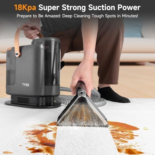 TAB Carpet Cleaner Machine with 18KPa Power