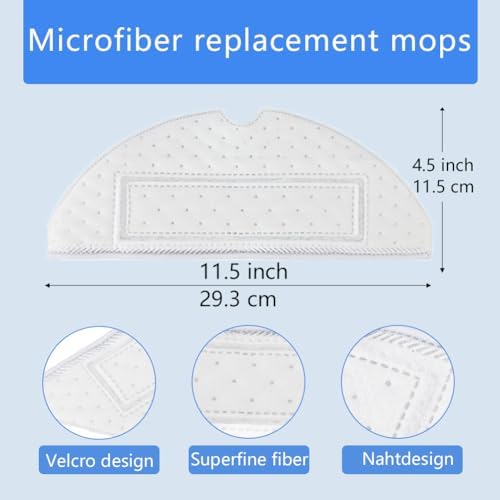 20pcs Roborock S7 Disposable Mop Pads Replacement Cleaning Pads