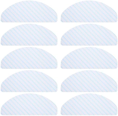 MECCANIXITY 30Pcs Fiber Mop Pads for Robot Vacuums
