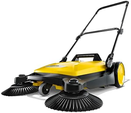Krcher S 4 Twin Push Sweeper - 268 Inch Width 5 Gallon Capacity