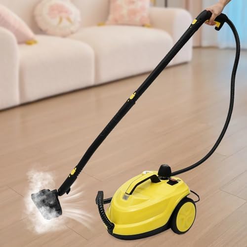 2000W Steam Cleaner Machine with 6087oz Large Capacity Yellow