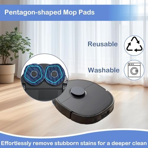 19 Pcs Replacement Parts for eufy X10 Pro Omni Vacuum Kit