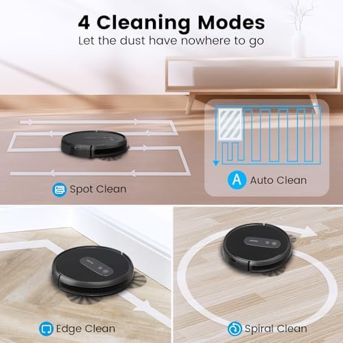 AIRROBO Robot Vacuum with 2800Pa Suction and Smart Navigation