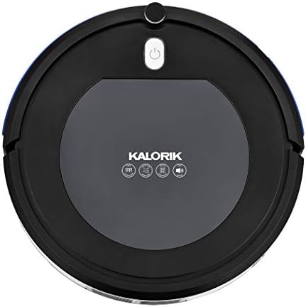 Kalorik Home Ionic Pure Air Rechargeable Robot Vacuum Black Gray