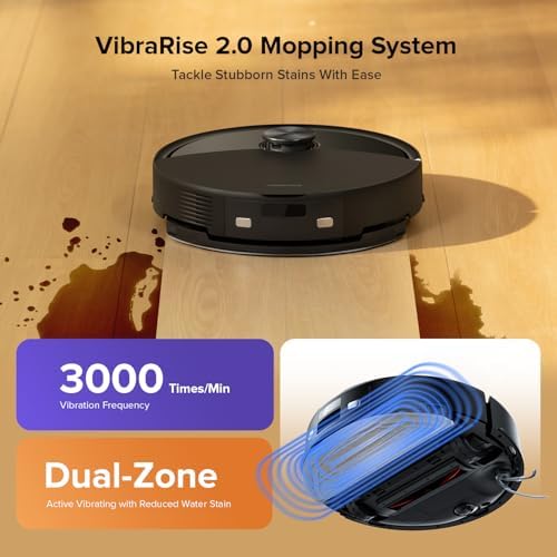 Roborock Q10 S5 Robot Vacuum and Mop Cleaner Black