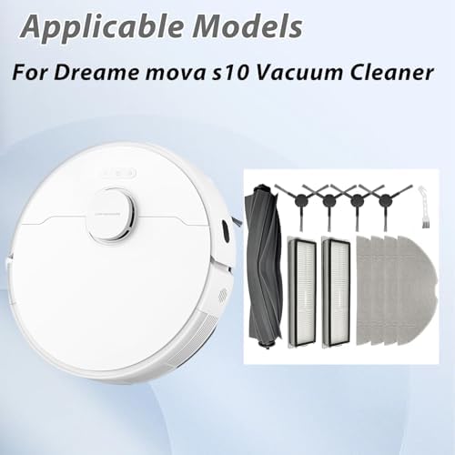 12Pcs Accessories Kit for Dreame Mova S10 Vacuum Cleaner