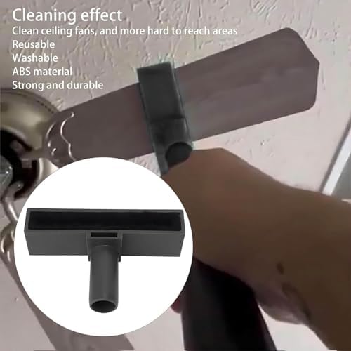 Ceiling Fan Vacuum Cleaner Attachment - Dust Free Cleaning Tool