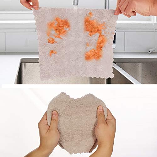 kimteny 12 Pack Dish Towels Coral Velvet