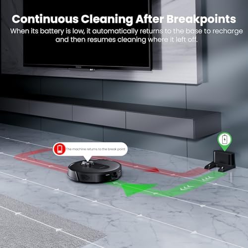 Proscenic Q8 Robot Vacuum Cleaner with Mop