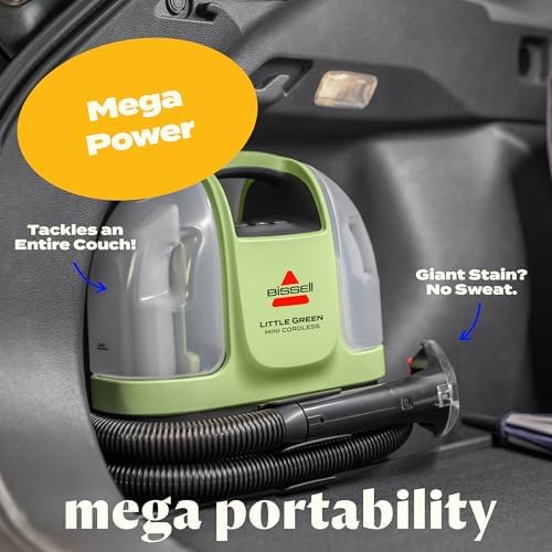 BISSELL Little Green Mini Cordless Carpet Cleaner