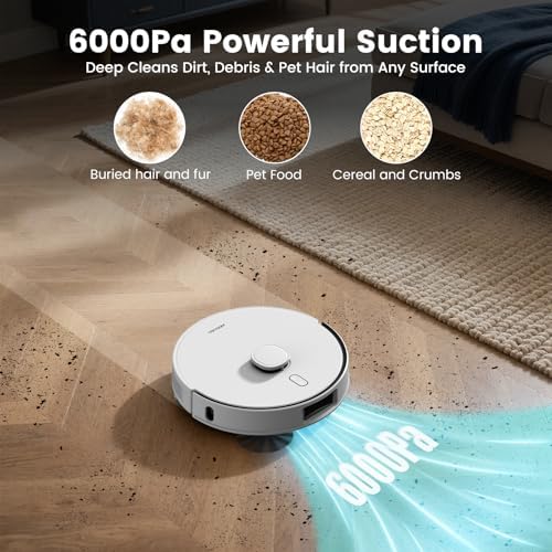 AIRROBO T30 Robot Vacuum and Mop with Self-Emptying