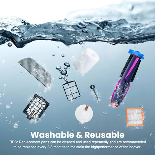 16 Pack Replacement Parts for Shark PowerDetect NeverTouch Vacuum