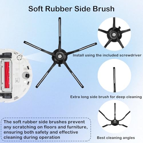 21 Pcs Roborock Q7 Q7 Max Vacuum Parts Replacement Kit