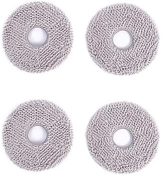 ECOVACS Washable Mopping Pads 4 Pack - Gray