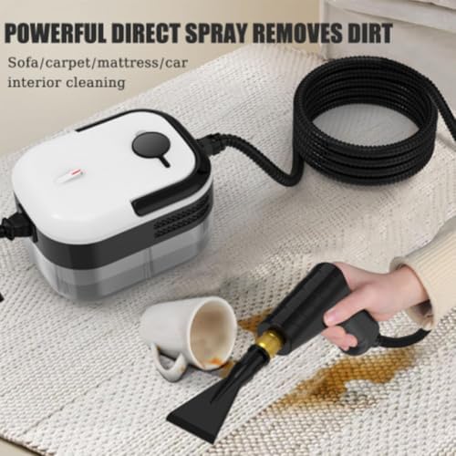 Handheld Steam Cleaner with 3 Brush Heads and 25Bar Pressure