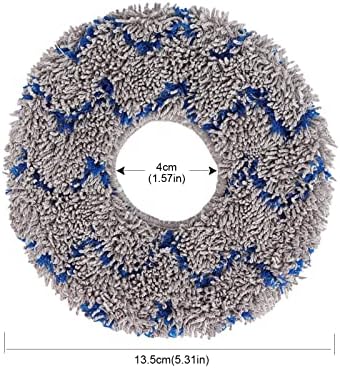 Reusable Mop Pads for Ecovacs Robot Vacuums - 4 Pack