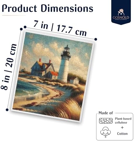 Gosnold Home and Garden Large 6-Pack Swedish Dishcloths