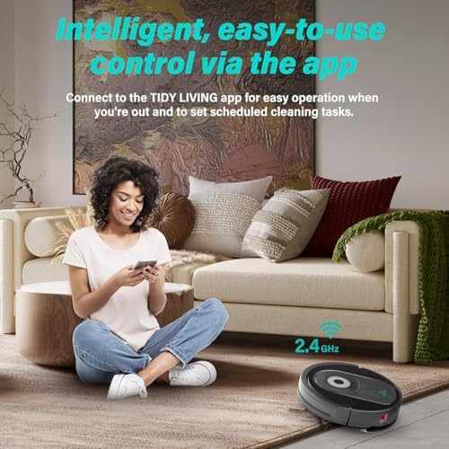 Xcity Robot Vacuum and Mop Combo with 4000Pa Suction and Self-Charging