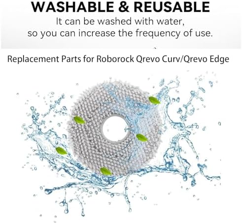 Replacement Parts for Roborock Qrevo Curv Edge Robot Vacuum Cleaner