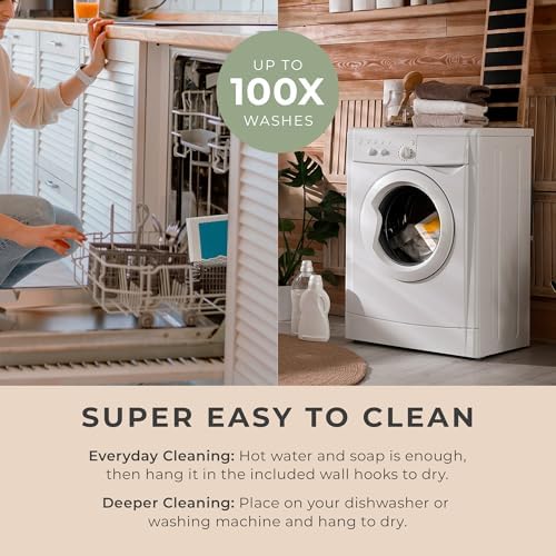MaisoNovo Swedish Dishcloths - Reusable Paper Towels - Pack of 2