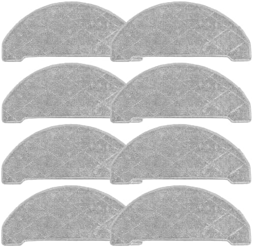 Frexusuent Mop Pad for Proscenic Q8 Q8 Max Robot Vacuum 8 Pcs