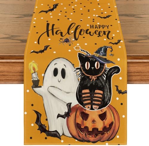 Artoid Mode Halloween Table Runner 13x72 Inch