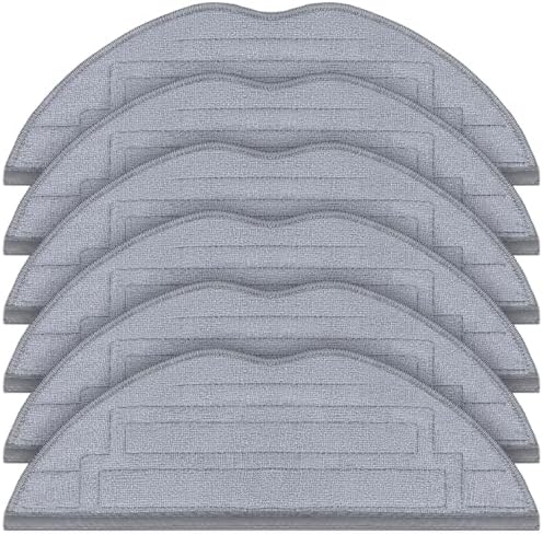 Robot Mop Cloth Vacuum Accessories 6Pack Replacement