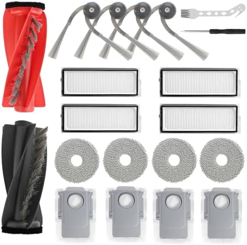 18 PCS Roborock Qrevo Replacement Accessories Kit
