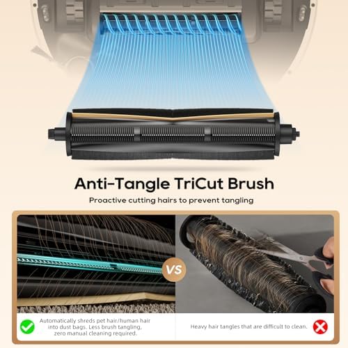 13 Pcs TriCut Brush Accessories for Dreame Robot Vacuums