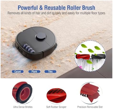 Replacement Accessories for Roborock Qrevo Curve Edge Vacuum Cleaner
