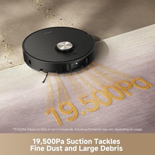 DREAME L50 Ultra Robot Vacuum Mop Black with Auto-Empty