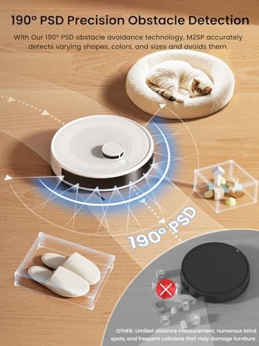 Lefant Robot Vacuum Mop Combo with Self-Emptying