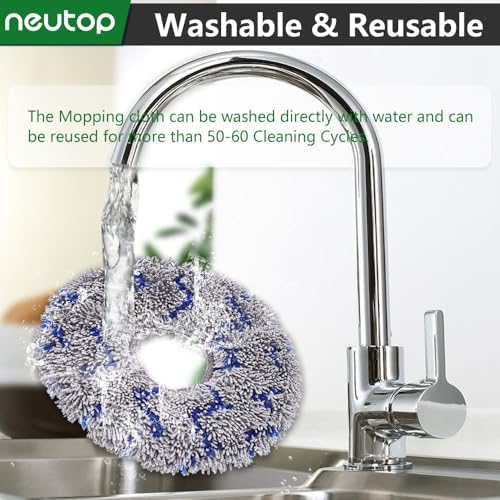 Neutop Replacement Mopping Pads for Ecovacs Robots 4-Pack
