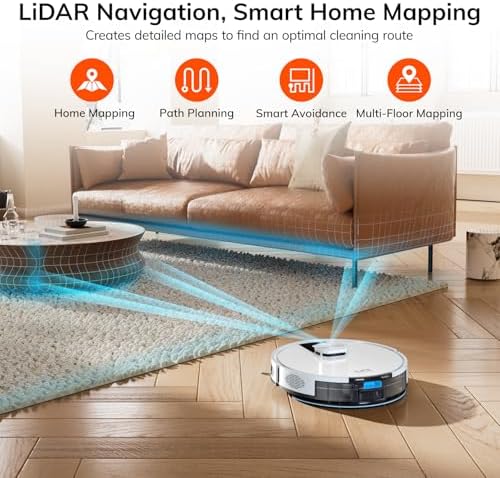 ILIFE A12 Pro Robot Vacuum and Mop Combo with Self Emptying Station