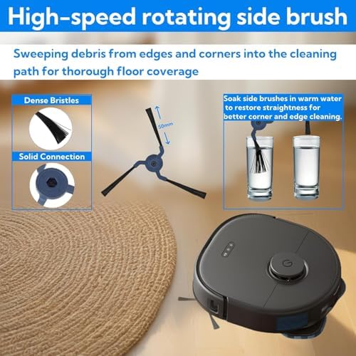 18 Pack X10 Pro Omni Replacement Parts for Eufy Robot Vacuum Cleaner