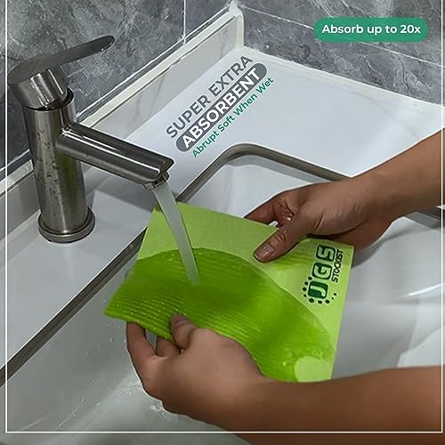 Premium Quality Swedish Sponge Dishcloths 10 Pack