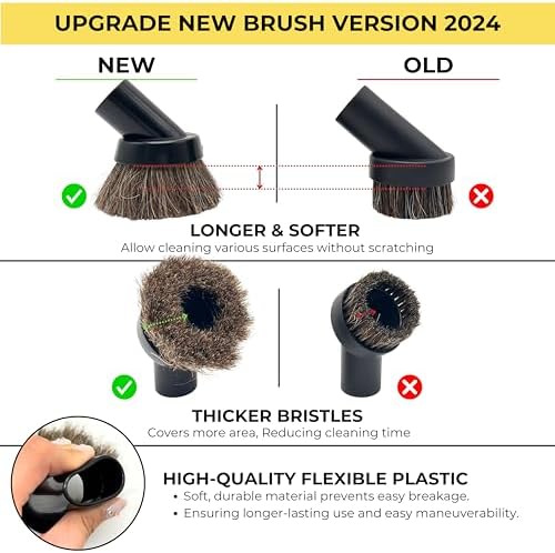 ENUKYCOM Vacuum Attachments for Shark Miele Cleaners