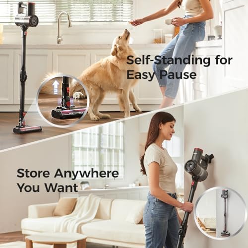 Roneair Cordless Vacuum Cleaner with Bendable Wand