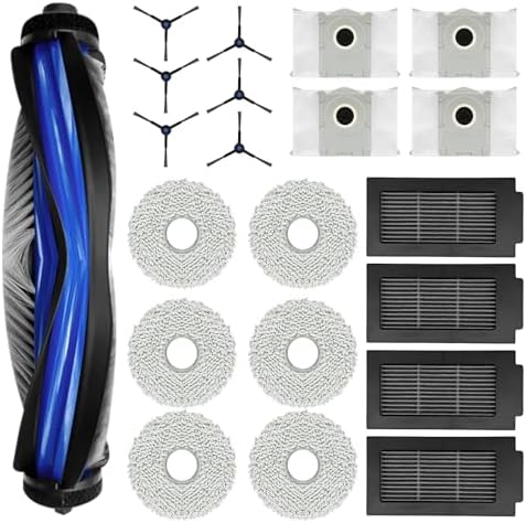 20 Pcs Accessories Kit for ECOVACS T50 Pro Robot Vacuum