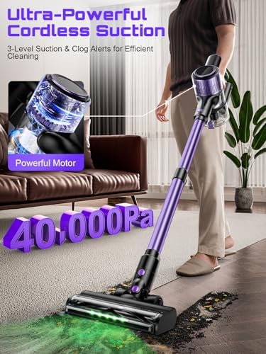 10 In 1 Cordless Vacuum Cleaner with Powerful Suction