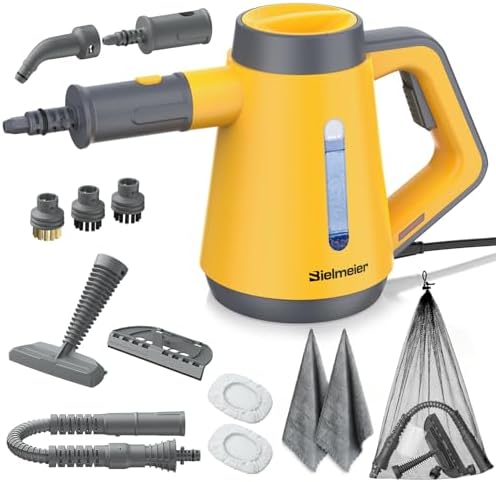 BIELMEIER Handheld Steam Cleaner Quick Start 15s Multi-Functional