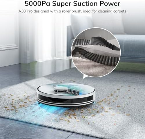 ILIFE A30 Pro Robot Vacuum Cleaner with Mop and Self Emptying Station