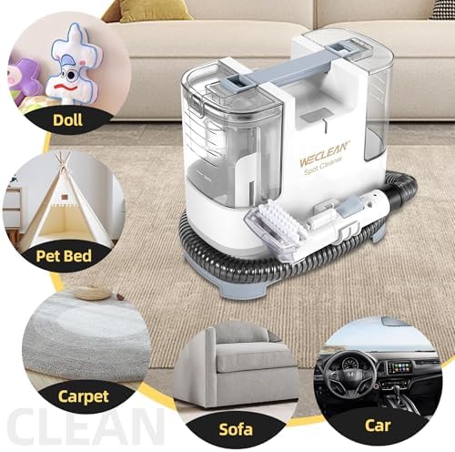 WECLEAN C1 Portable Carpet Cleaner for Deep Cleaning