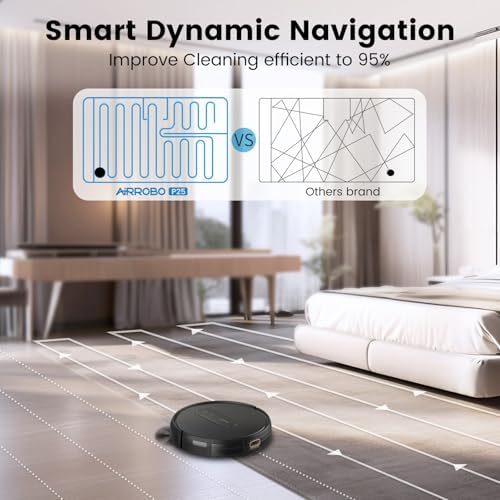 AIRROBO Robot Vacuum with 2800Pa Suction and Smart Navigation